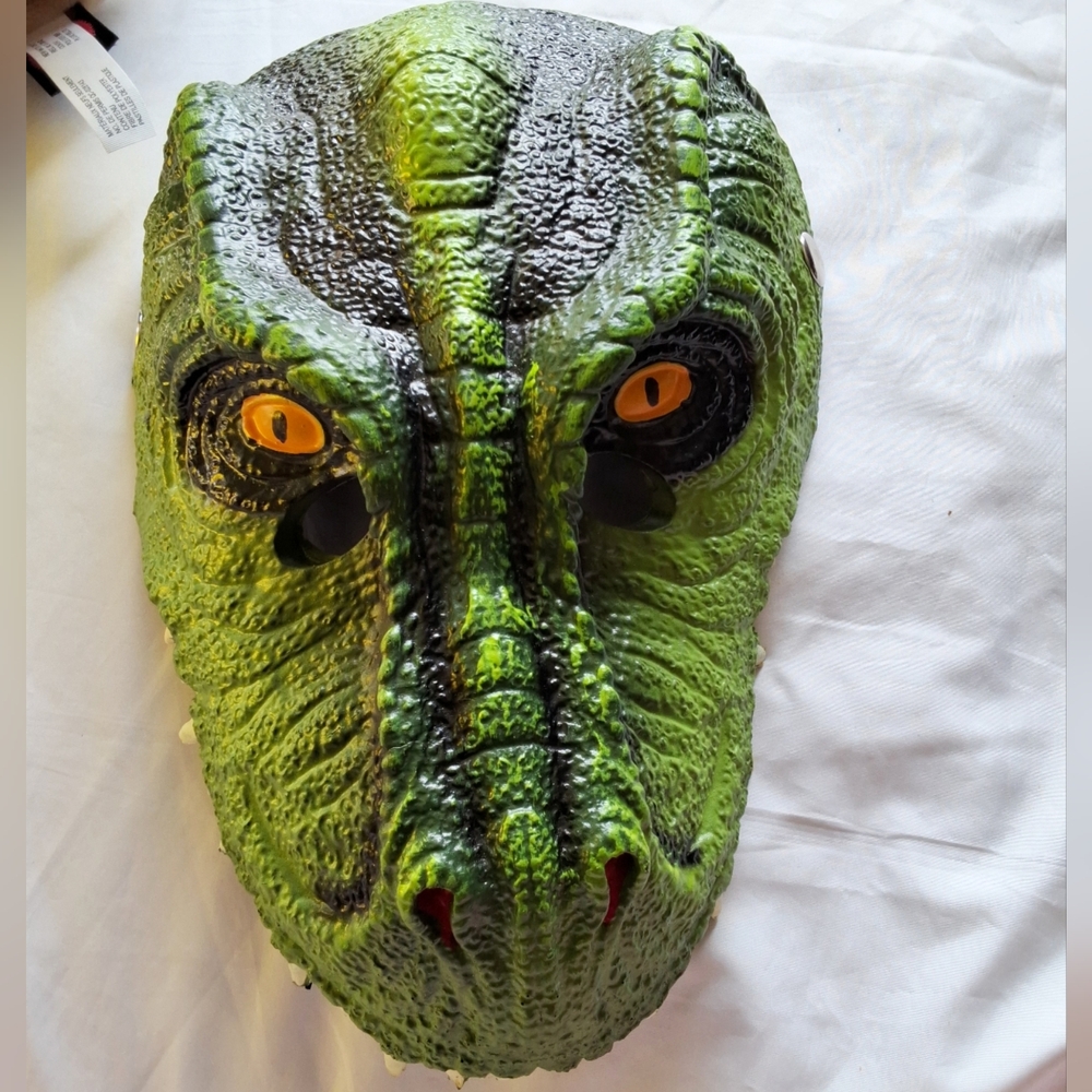 Child's Dinosaur Mask - Green T-Rex Costume Accessory